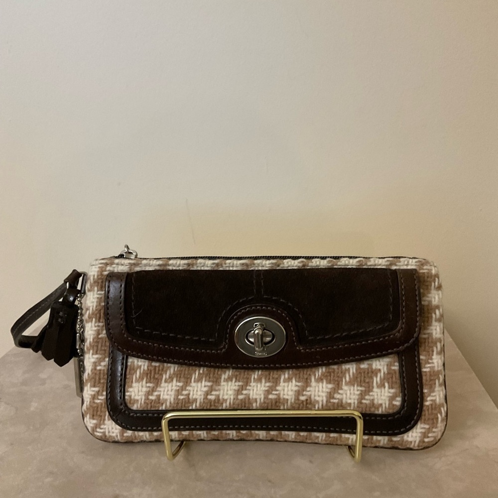 Coach Wallet, Knit Exterior